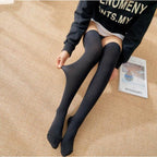 Girls Fashion School Student Socks Opaque Over Knee Thigh High Elastic Stockings for Women Stevvex