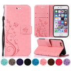Girls Flip Wallet Case For iPhone 13 12 Mini Stand Leather Back Cover Cute Wallet Design PU Leather Phone Case For iPhone Stevvex