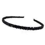 Girls Shiny Luxury Rhinestone Hair Band High Quality Diamond Pearls Hair Hoop Accessories for Women Crystal Headbands Ornaments