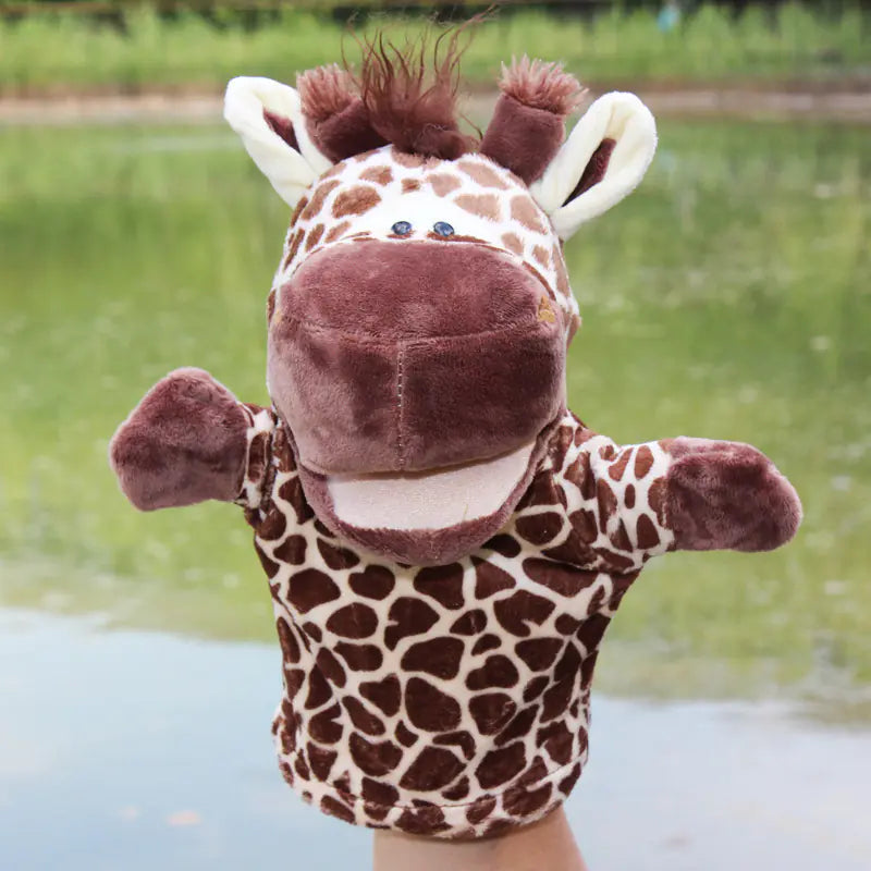 Plush Cartoon Animal Puppets for Early Education Pi-Mart