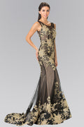 Sleeveless Floor-Sweeping Long Dress Purplish Diva