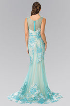 Sleeveless Floor-Sweeping Long Dress Purplish Diva