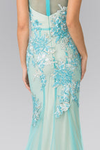 Sleeveless Floor-Sweeping Long Dress Purplish Diva