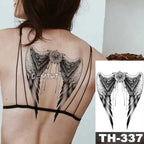 Gladiator Temporary Tattoo Sticker Flower Waterproof Big Modern Womens Mens Body Tattoo Luxury Design Stevvex