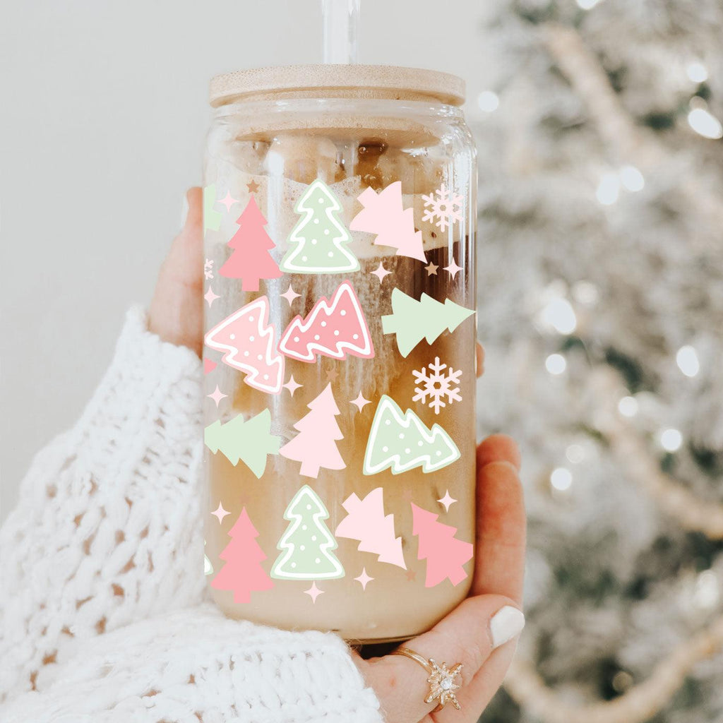 Holiday Funny Insulated Tumbler 17oz Tree Tops Glisten Children Don't Listen Coffee Cup BandsCo Straps