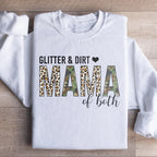 Glitter & Dirt Mama of Both Sweatshirt Peachy Sunday