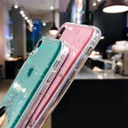 Glitter Luxury Soft Phone Case For iPhone 13 mini 12 Pro 11 ProMax For iPhone XR XS Max X 8 7 6s 6 Plus Back Cover Case Fashion Glitter Silicone Clear Shiny Sparkly Soft Flexible Shock-Absorbing Slim Protective Case Stevvex