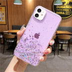 Glitter Luxury Soft Phone Case For iPhone 13 mini 12 Pro 11 ProMax For iPhone XR XS Max X 8 7 6s 6 Plus Back Cover Case Fashion Glitter Silicone Clear Shiny Sparkly Soft Flexible Shock-Absorbing Slim Protective Case Stevvex