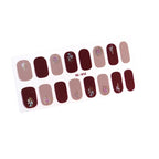 Glitter Series Shiny Manicure Decoration Designed Nail Art Stickers Nail Decoration Nail Wraps Shiny Tattoos Kids Nails Art Decoration Nail Strips Shiny French Tip Guides Stickers French Nail Stickers Form Fringe Guides Stevvex