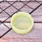 Glow In The Dark Ashtray For Smoking Cigarette Silicone Luminous Unique Design Rubber Soft Fluorescent Ashtrays Stevvex