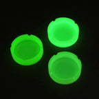 Glow In The Dark Ashtray For Smoking Cigarette Silicone Luminous Unique Design Rubber Soft Fluorescent Ashtrays Stevvex