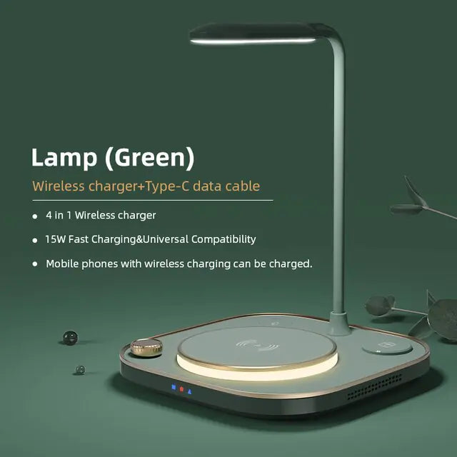 Desk Lamp 4 in 1 Fast Charger Pi-Mart