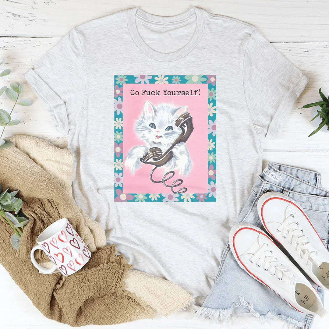 Go F* Yourself Tee Peachy Sunday