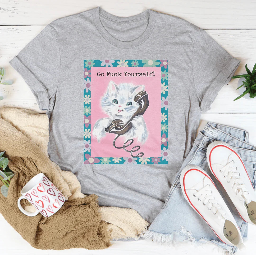Go F* Yourself Tee Peachy Sunday