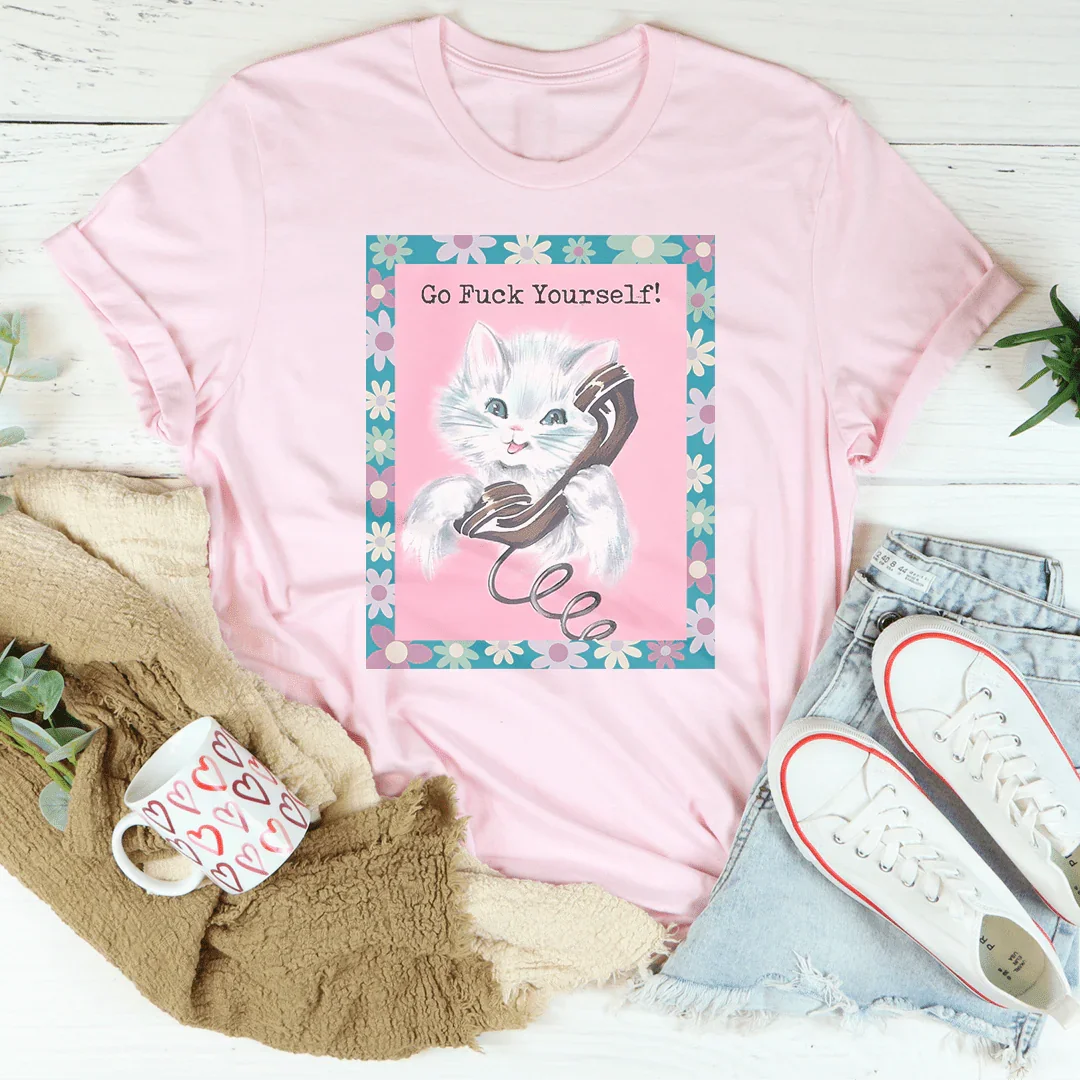 Go F* Yourself Tee Peachy Sunday