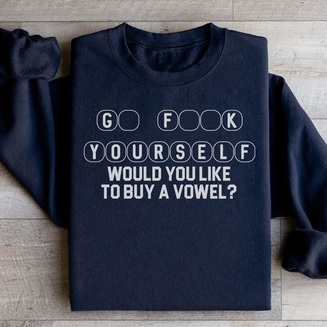 Go Yourself Would You Like Sweatshirt Peachy Sunday