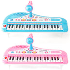 37-Key Electronic Piano Toy with Microphone for Kids Pi-Mart