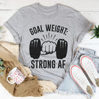 Goal Weight Tee Peachy Sunday