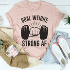 Goal Weight Tee Peachy Sunday