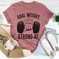 Goal Weight Tee Peachy Sunday