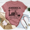 God's Country Tee Peachy Sunday