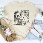 Going For The I Have Kids Look Tee Peachy Sunday