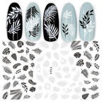 Gold 3D Nail Sticker Curve Stripe Lines Nails Stickers Gradient Adhesive Striping Tape Nail Foil Nail Art Stickers Decals Silver Strip Line Nail Decal Self-Adhesive 3D Wave Decal Decoration Metallic Curve Design Decoration for Women Girls Stevvex