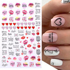 Gold 3D Nail Sticker Curve Stripe Lines Nails Stickers Gradient Adhesive Striping Tape Nail Foil Nail Art Stickers Decals Silver Strip Line Nail Decal Self-Adhesive 3D Wave Decal Decoration Metallic Curve Design Decoration for Women Girls Stevvex