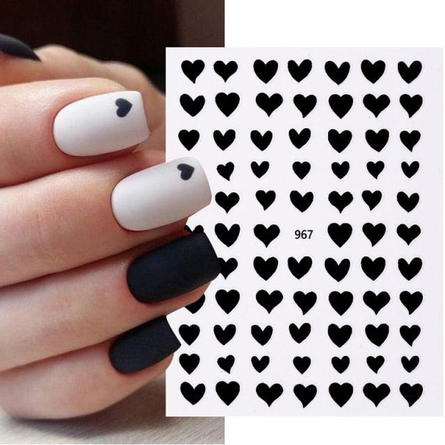 Gold 3D Nail Sticker Curve Stripe Lines Nails Stickers Gradient Adhesive Striping Tape Nail Foil Nail Art Stickers Decals Silver Strip Line Nail Decal Self-Adhesive 3D Wave Decal Decoration Metallic Curve Design Decoration for Women Girls Stevvex