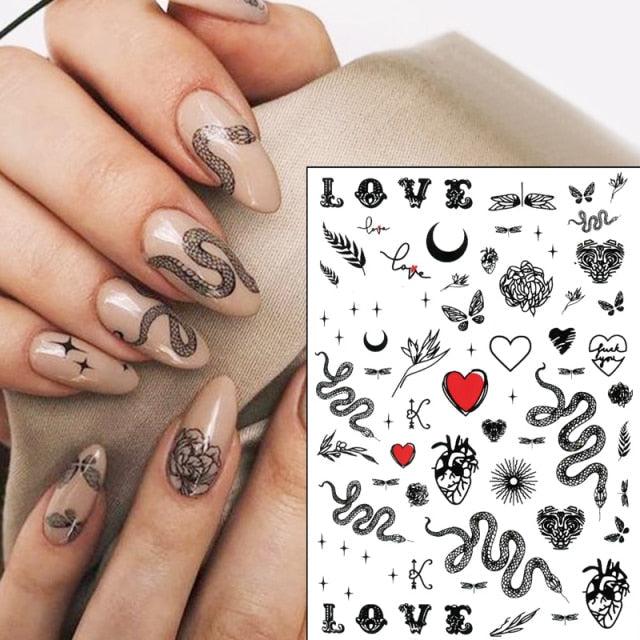 Gold 3D Nail Sticker Curve Stripe Lines Nails Stickers Gradient Adhesive Striping Tape Nail Foil Nail Art Stickers Decals Silver Strip Line Nail Decal Self-Adhesive 3D Wave Decal Decoration Metallic Curve Design Decoration for Women Girls Stevvex