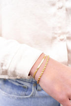 Silver Herringbone Bracelet Luxe Sterling Dainty Adjustable