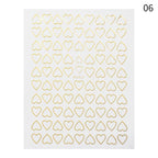 Gold Christmas Snowflake 3D Nail Stickers Sparkly Iridescent Silver Xmas Tree Elk Deer Transfer Sliders Winter Nails Accessories Design Decor Tip Transfer Nail Decals Sticker For Pretty Girl Self-Adhesive Nail Decals Designer Nail Stickers Stevvex