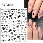 Gold Christmas Snowflake 3D Nail Stickers Sparkly Iridescent Silver Xmas Tree Elk Deer Transfer Sliders Winter Nails Accessories Design Decor Tip Transfer Nail Decals Sticker For Pretty Girl Self-Adhesive Nail Decals Designer Nail Stickers Stevvex