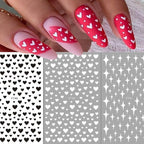Gold Christmas Snowflake 3D Nail Stickers Sparkly Iridescent Silver Xmas Tree Elk Deer Transfer Sliders Winter Nails Accessories Design Decor Tip Transfer Nail Decals Sticker For Pretty Girl Self-Adhesive Nail Decals Designer Nail Stickers Stevvex