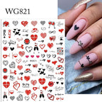Gold Christmas Snowflake 3D Nail Stickers Sparkly Iridescent Silver Xmas Tree Elk Deer Transfer Sliders Winter Nails Accessories Design Decor Tip Transfer Nail Decals Sticker For Pretty Girl Self-Adhesive Nail Decals Designer Nail Stickers Stevvex