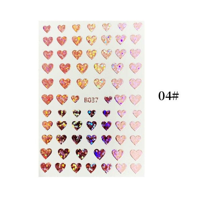 Gold Christmas Snowflake 3D Nail Stickers Sparkly Iridescent Silver Xmas Tree Elk Deer Transfer Sliders Winter Nails Accessories Design Decor Tip Transfer Nail Decals Sticker For Pretty Girl Self-Adhesive Nail Decals Designer Nail Stickers Stevvex