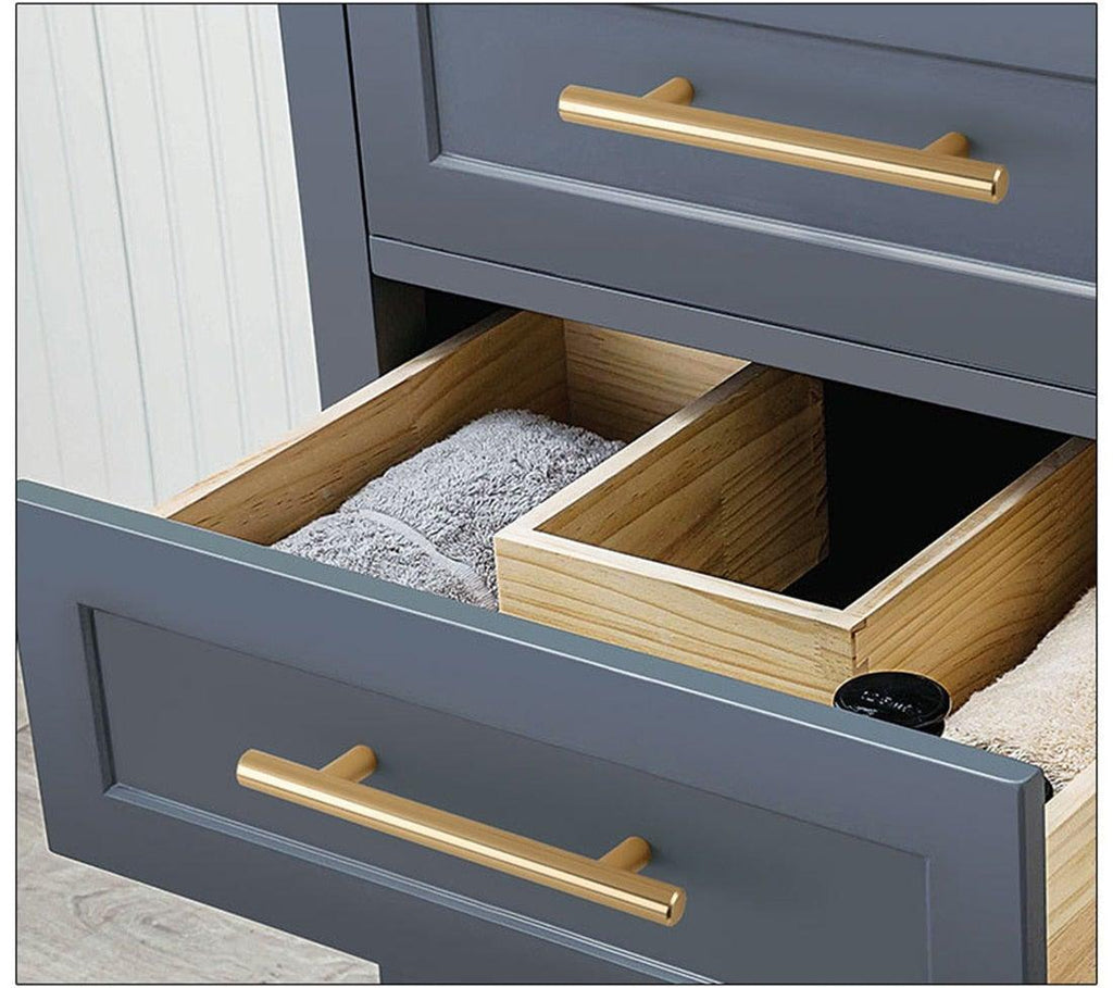 Gold Kitchen Door T Bar Straight Cupboard Handle Knobs Cabinet Pull Aluminum Alloy Handles Furniture Handle T Bar Handles for Kitchen Cabinets Door Brushed Brass Drawer Pulls Knobs Stainless Steel Furniture Hardware Stevvex