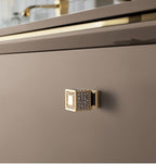 Gold Luxury Door Handles Zinc Alloy Cabinet Handle Drawer Knobs European Wardrobe Pulls Kitchen Furniture Handle Wardrobe Drawer Dresser Closet Furniture Door Handles Knobs Kitchen Office Home Hardware Stevvex