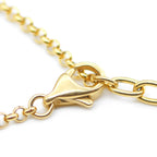 Gold Plated Cat Charm Necklace Dainty Pendant Gift For Her