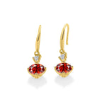Moissanite Earrings 925 Sterling Silver White Gold Plated Hypoallergenic Studs BandsCo Straps
