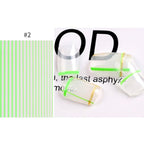 Gold Silver 3D Nail Sticker Curve Stripe Lines Nails Stickers Gradient Adhesive Striping Tape Nail Art Stickers Decal Decoration Metallic Curve Strip Line Nail Decal Self-Adhesive 3D Wave Design Decoration for Women Girls Stevvex