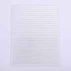 Gold Silver 3D Nail Sticker Curve Stripe Lines Nails Stickers Gradient Adhesive Striping Tape Nail Art Stickers Decal Decoration Metallic Curve Strip Line Nail Decal Self-Adhesive 3D Wave Design Decoration for Women Girls Stevvex