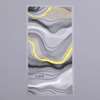 Gold Silver 3D Nail Sticker Curve Stripe Lines Nails Stickers Gradient Adhesive Striping Tape Nail Art Stickers Decal Decoration Metallic Curve Strip Line Nail Decal Self-Adhesive 3D Wave Design Decoration for Women Girls Stevvex