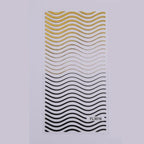 Gold Silver 3D Nail Sticker Curve Stripe Lines Nails Stickers Gradient Adhesive Striping Tape Nail Art Stickers Decal Decoration Metallic Curve Strip Line Nail Decal Self-Adhesive 3D Wave Design Decoration for Women Girls Stevvex