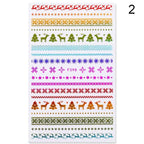Gold Silver White Snowflakes 3D Nail Stickers Iridescent Self Adhesive Transfer Decals Manicures Art Decoration Slider  Nails Decals Sticker Hot Sexy Girl Tip Back Glue Decal Cool Lollipop Self Adhesive Acrylic Tips Tool Decoration Stevvex