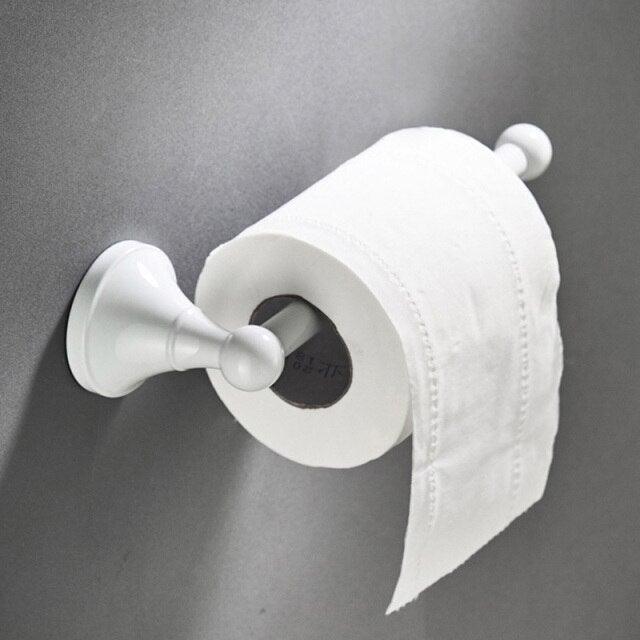 Gold Toilet Paper Holders Black Bronze Wall Mounted Chrome Antique Tissue Hanger White Roll Holder For Kitchen Bathroom Hotel Toilet Paper Holder Bathroom Toilet Paper Roll Holder Wall Mounted Retro Carved Style Tissue Holder Stevvex