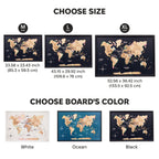 Map on Board LED 2.0 Gold