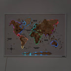 Map on Board LED 2.0 Gold