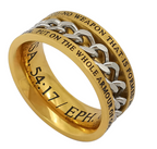 Gold Chain Ring KingdomWear