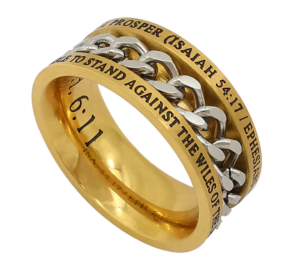 Gold Chain Ring KingdomWear